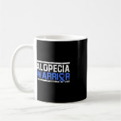Alopecia Awareness Haarverlies Warrior Tool Flag S Koffiemok (Links)