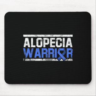 Alopecia Awareness Haarverlies Warrior Tool Flag S Muismat
