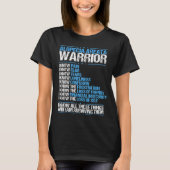 Alopecia Awareness Hair Loss Survivor Baldness T-shirt (Voorkant)