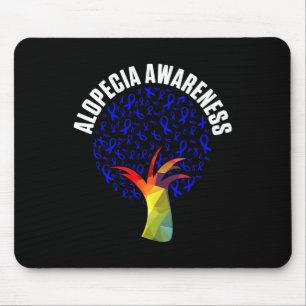 Alopecia Awareness Hair Loss Warrior Fighting Surv Muismat