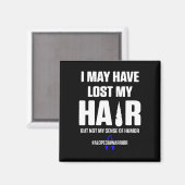 Alopecia Awareness Hair Loss Warrior Surviof 5 Magneet (Voorkant / Achterkant)
