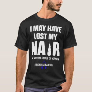 Alopecia Awareness Hair Loss Warrior Surviof 5 T-shirt