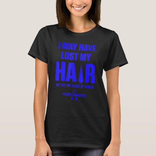 Alopecia Awareness Hair Loss Warrior Survivor 2 T-shirt (Voorkant)