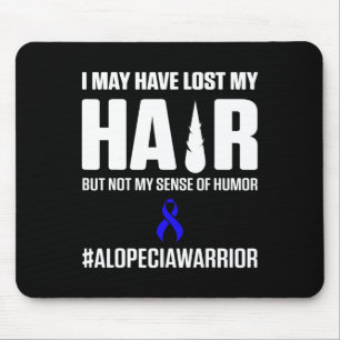 Alopecia Awareness Hair Loss Warrior Survivor 3 Muismat