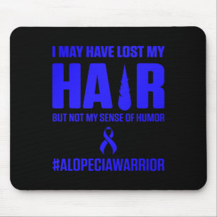 Alopecia Awareness Hair Loss Warrior Survivor Muismat