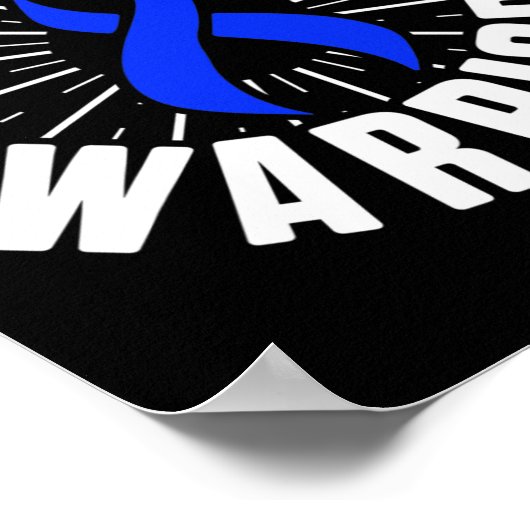 Alopecia Awareness Hair Loss Warrior Therapeutic S Poster (Hoek)