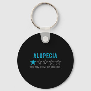 Alopecia Awareness Month kostuum lint cadeau famil Sleutelhanger