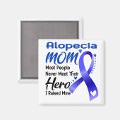 Alopecia Awareness Month Ribbon Gifts Magneet (Voorkant / Achterkant)