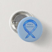 Alopecia Awareness Ribbon Custom Art Pin Ronde Button 3,2 Cm (Voorkant /achterkant)