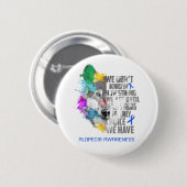 Alopecia Awareness Ribbon Support Giften Ronde Button 5,7 Cm (Voorkant /achterkant)