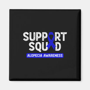 Alopecia Awareness Support Squad Blue Family Warri Magneet