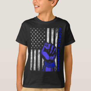 Alopecia Bewustzijn Haaruitval Warrior Voorkomen O T-shirt