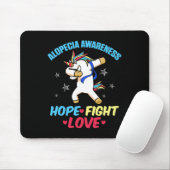 Alopecia Bewustzijn Haarverlies Strijder Sterkte S Muismat (Met muis)