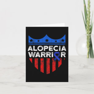 Alopecia Bewustzijn Haarverlies Warrior Ziekte Ove Kaart