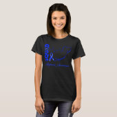 ALOPECIA-BEWUSTZIJN van supportteam T-shirt (Voorkant volledig)