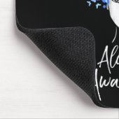 Alopecia Bewustzijn Vlinders Cadeau Muismat (Hoek)