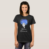 Alopecia Bewustzijn Vlinders Cadeau T-shirt (Voorkant volledig)