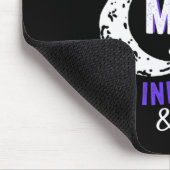 Alopecia Bewustzijn voor Vrouwen Menkids Muismat (Hoek)