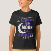 Alopecia Bewustzijn voor Vrouwen Menkids T-shirt (Voorkant)