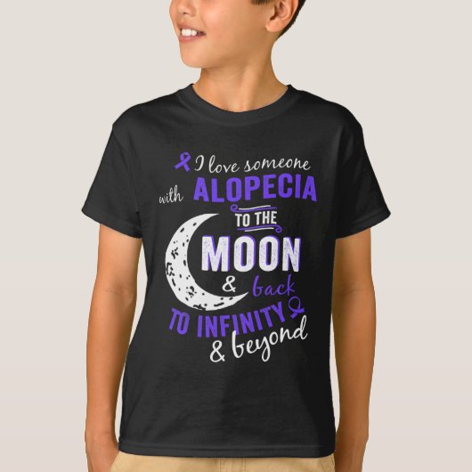 Alopecia Bewustzijn voor Vrouwen Menkids T-shirt (Voorkant)