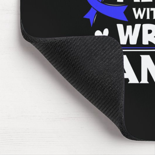 Alopecia heeft de verkeerde familie haar verloren muismat (Hoek)