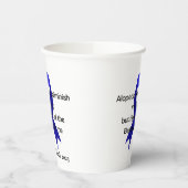 Alopecia Inspirerend papieren bekers (Links)