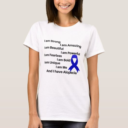 Alopecia Inspirerend Shirt (Voorkant)