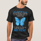 Alopecia is een reis die ik nooit heb gepland. t-shirt (Voorkant)