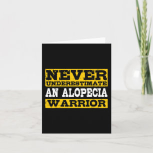 Alopecia Krijger Steun Haarverlies Bewustzijn  Kaart