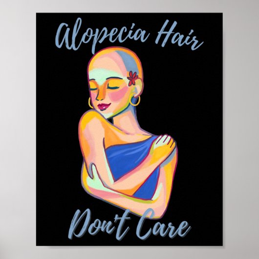 Alopecia Voor Vrouwen1 Poster (Voorkant)