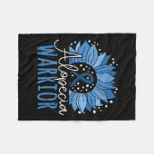 Alopecia Warrior1 Fleece Deken (Voorkant (Horizontaal))