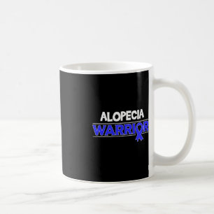 Alopecia Warrior Hair Losheid Awareness Ribbon Koffiemok