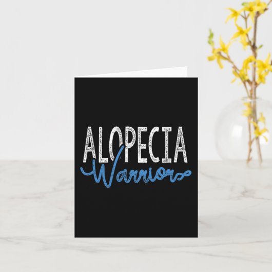Alopecia Warrior Kaart (Gele Bloem)