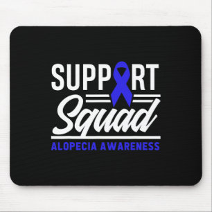 Alopecia Warrior Support Squad Alopecia Awareness Muismat
