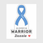 Alopecia Warrior Vinyl Sticker (Vel)