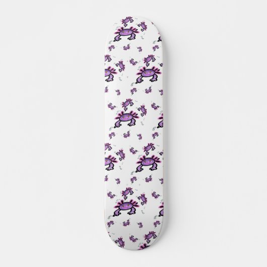 A'lotl axolotls persoonlijk skateboard (Voorkant)