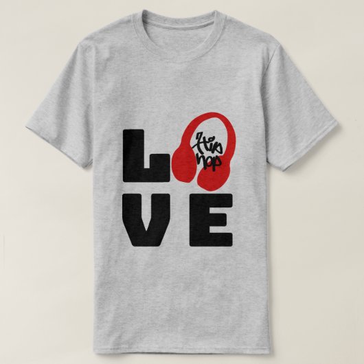 Alotta liefde voor hiphop t-shirt (Design voorkant)
