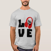 Alotta liefde voor hiphop t-shirt (Voorkant)