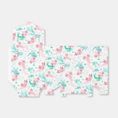 Alotta roze Axolotls on White Bedankdoosjes (Uitgevouwen)