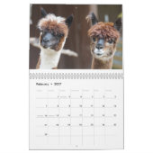 Alpaca 2027 kalender (Feb 2027)