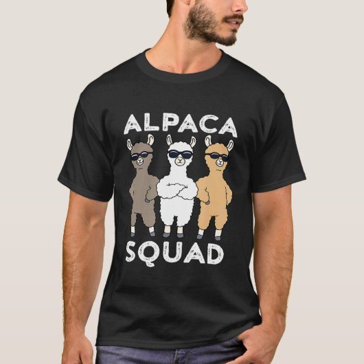 Alpaca Alpaca Squad T-shirt (Voorkant)