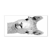 Alpaca Alpakka Alpaka Alpaga Rubberstempel (Afrduk)