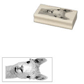 Alpaca Alpakka Alpaka Alpaga Rubberstempel (Gestempeld)