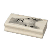 Alpaca Alpakka Alpaka Alpaga Rubberstempel (Stempel)