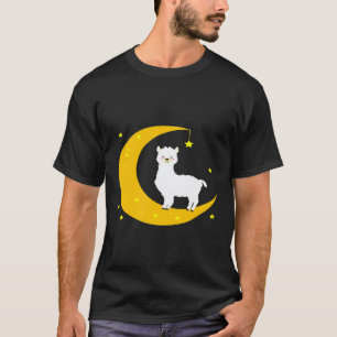 Alpaca Baby Paca Lama Slaaptijd Bedtijd T-shirt