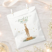 Alpaca Baby Shower Newborn Party Bedankzakje (Geknipt)