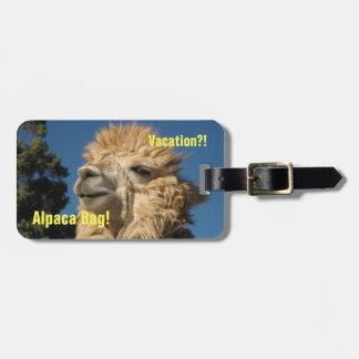 Alpaca Bag Bagagelabel