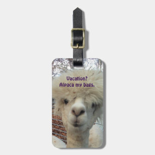 Alpaca Bagagelabel