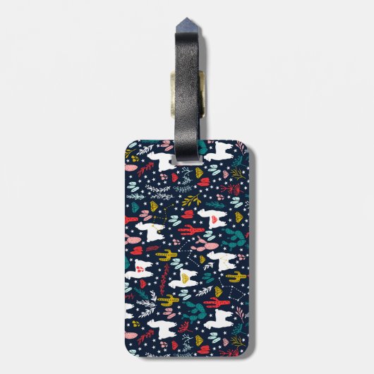 Alpaca Bagagelabel (Achterkant verticaal)