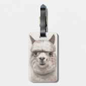 Alpaca Bagagelabel Llama Bag ID (Achterkant verticaal)